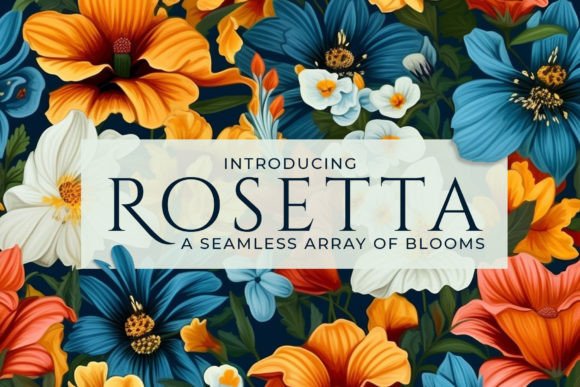 Rosetta - Seamless Flower Patterns