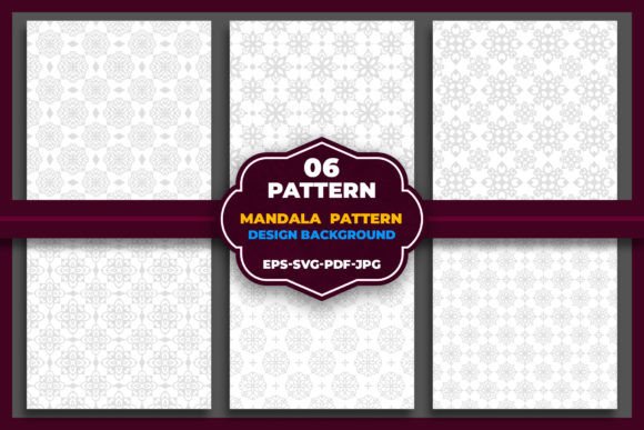 White Ornamental Seamless Patterns: Elevating Design with Timeless Elegance